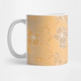 Creepy Flowers Pattern 7 Mug